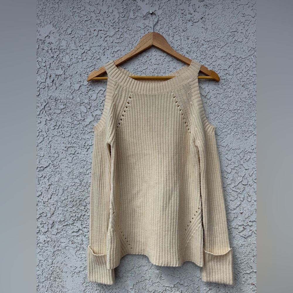 Olivia Palmero Chelsea 28 Cold Shoulder Sweater. Size XS